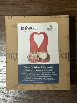 New 6” Jim Shore Gnome Valentines Figure 