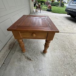 solid wood and table/coffee table