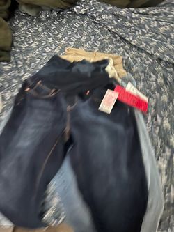 Maternity jeans size large new