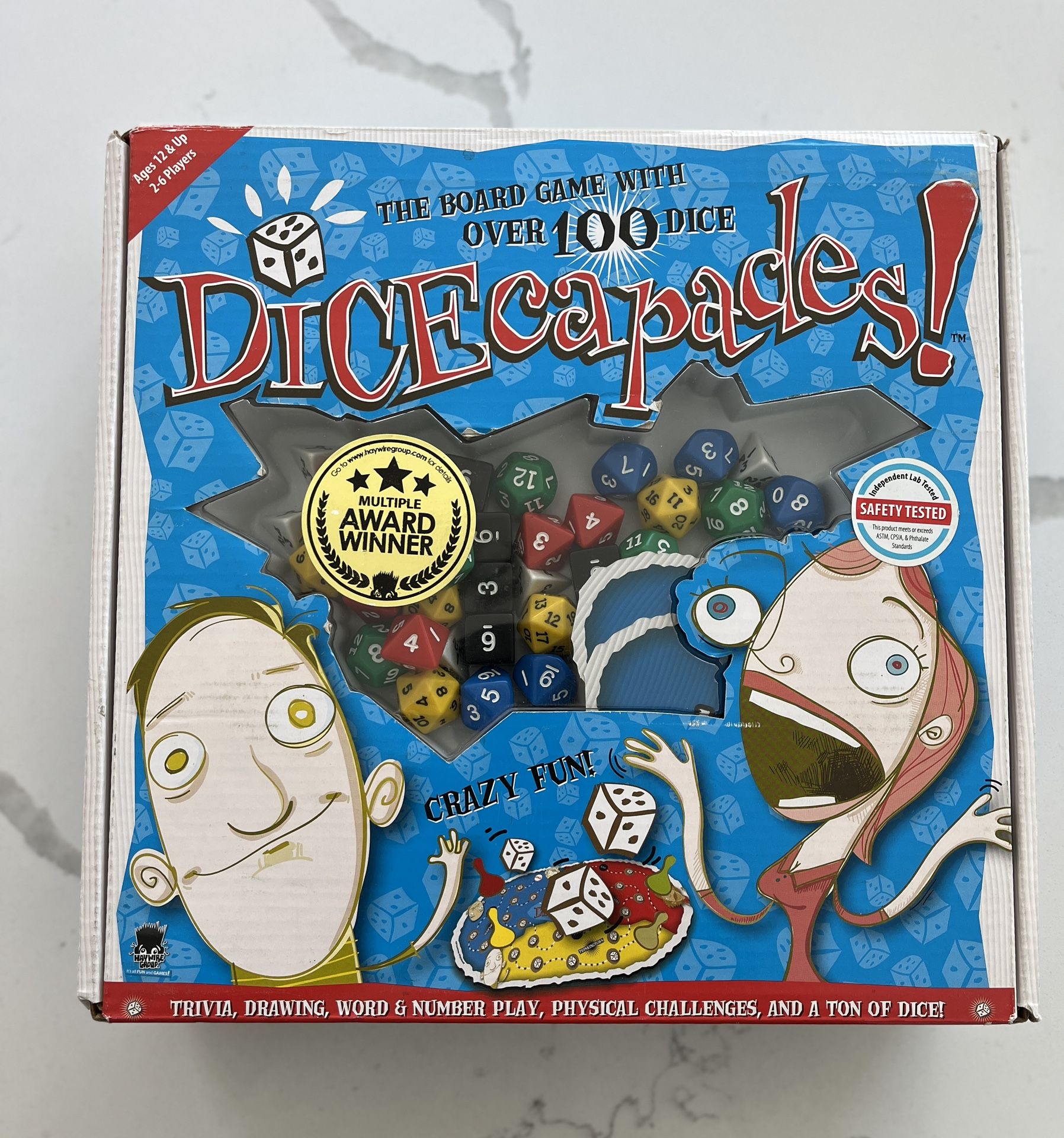 Dicecapades! Board Game - Complete