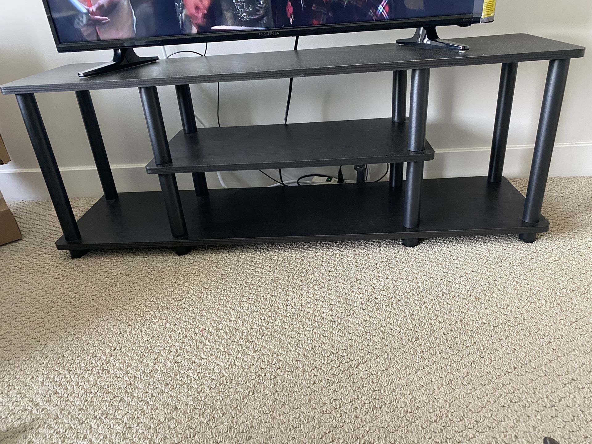 Mainstays No-Tool Assembly 3-Cube TV Stand