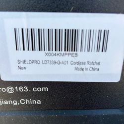 Cordless Ratchet Wrench