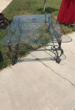 Glass table