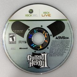 Guitar Hero II Activision 2007 Microsoft Xbox 360 Disc Only Tested