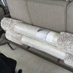 Brand New 2 Fancy Rugs Tan Color 