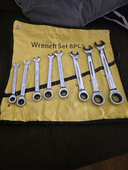Wrench set 8 pc