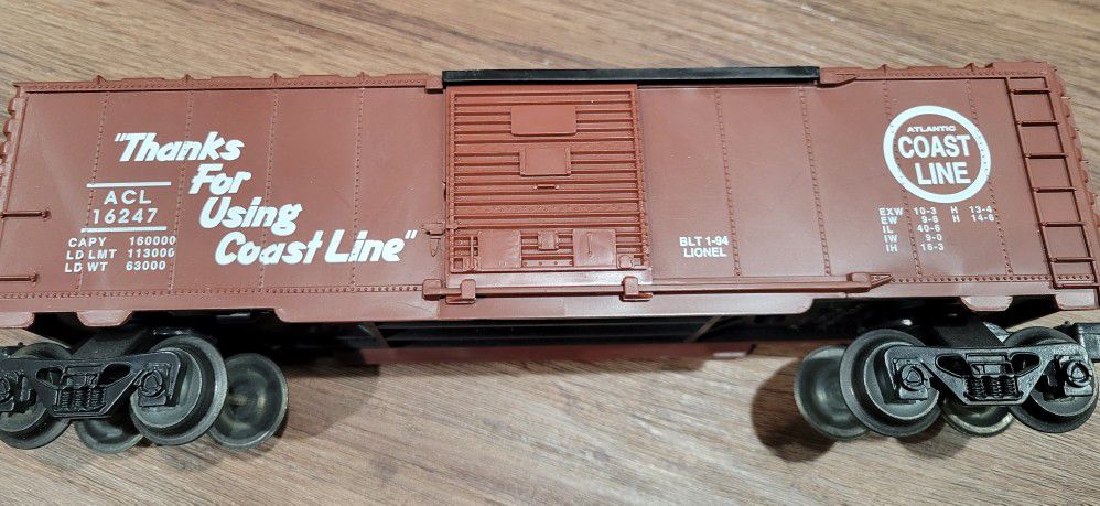 Lionel Train Coast Line Cargo Car