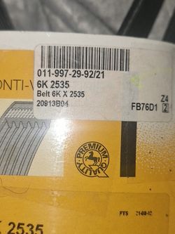 Contintental ContiTech 6pk2535 Serpentine Belt