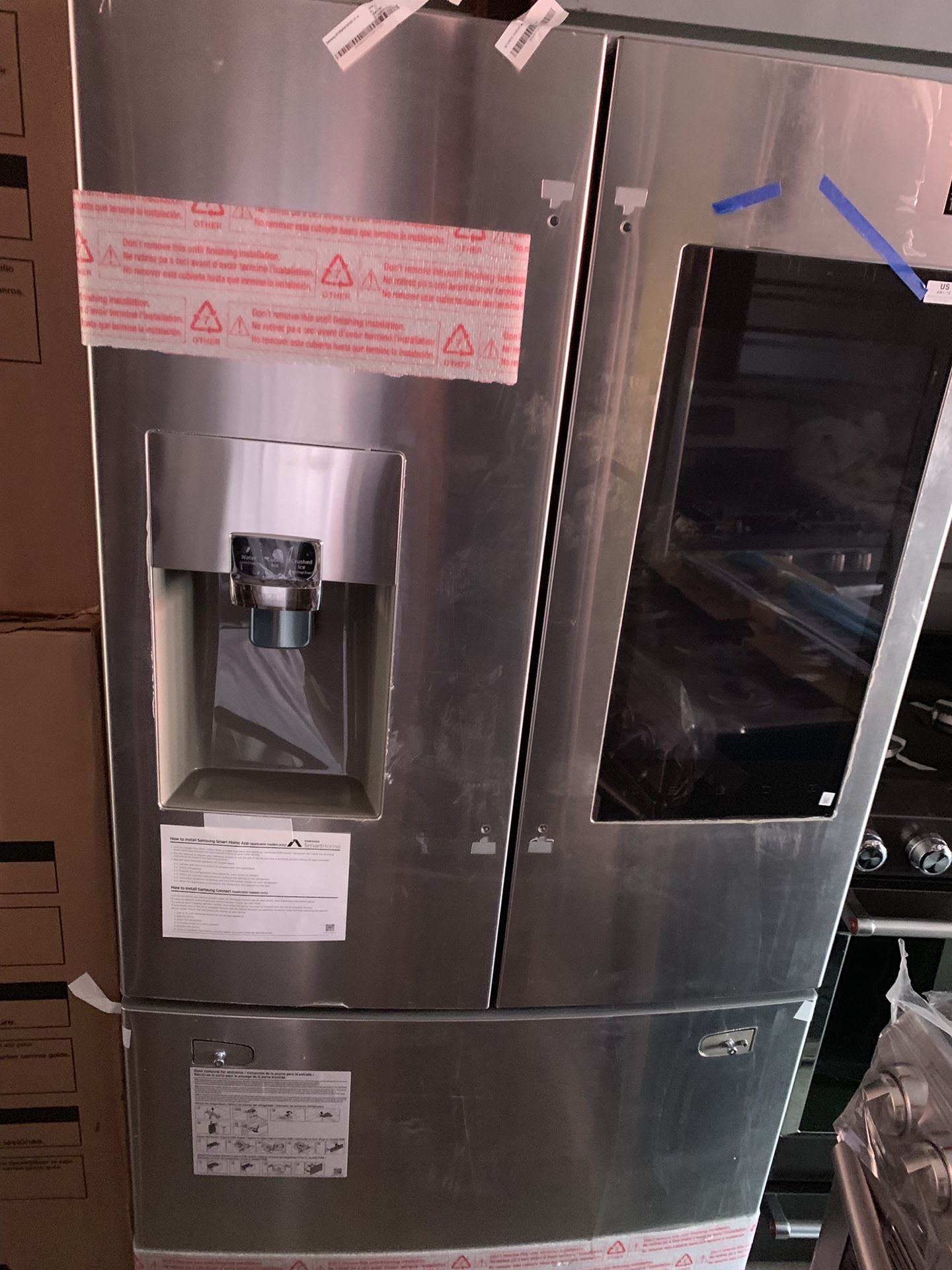 Samsung Refrigerator with built in tv monitor