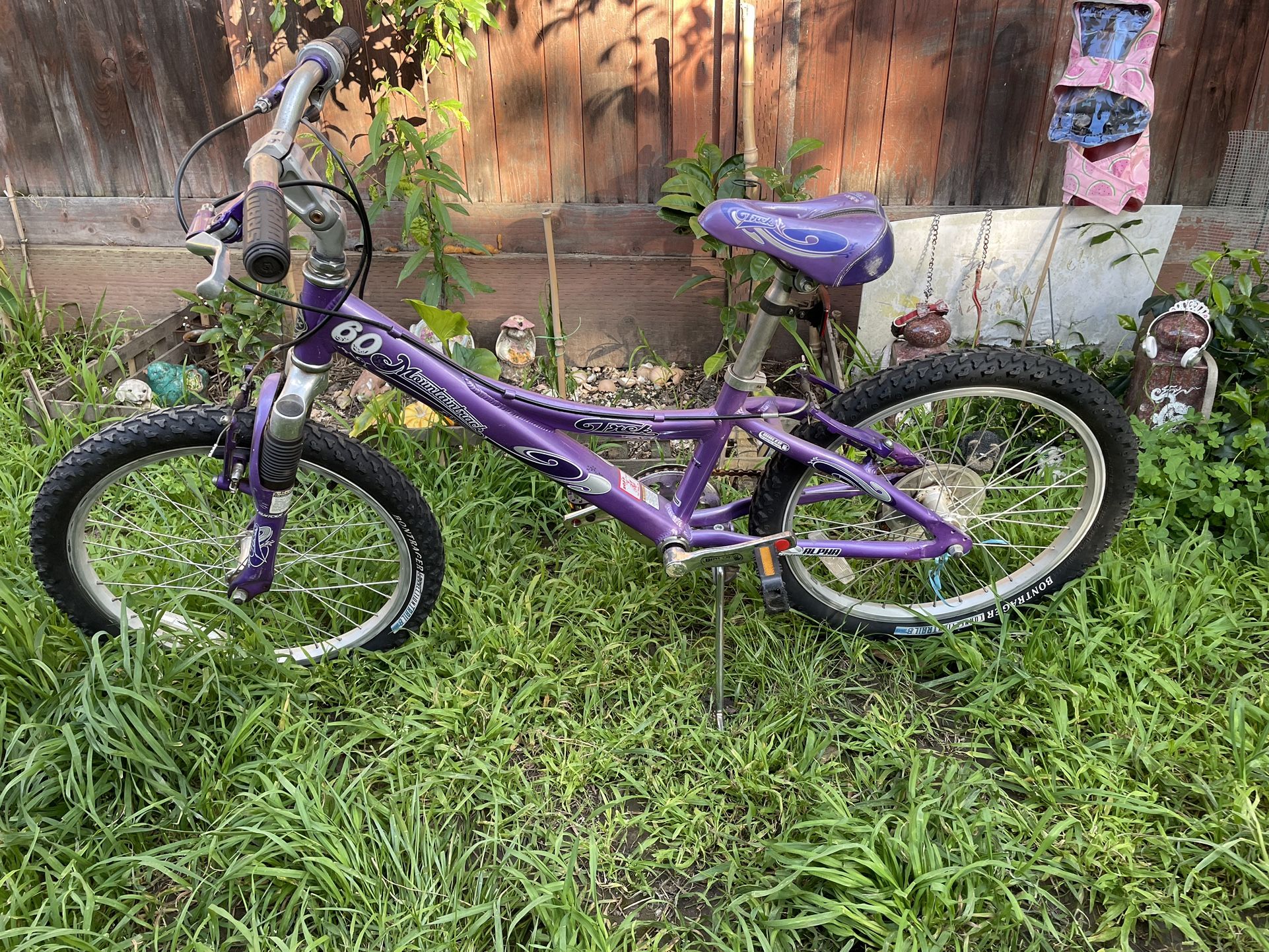 Purple Girls Bike 