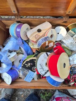 Large Lot of Assorted Craft Ribbons