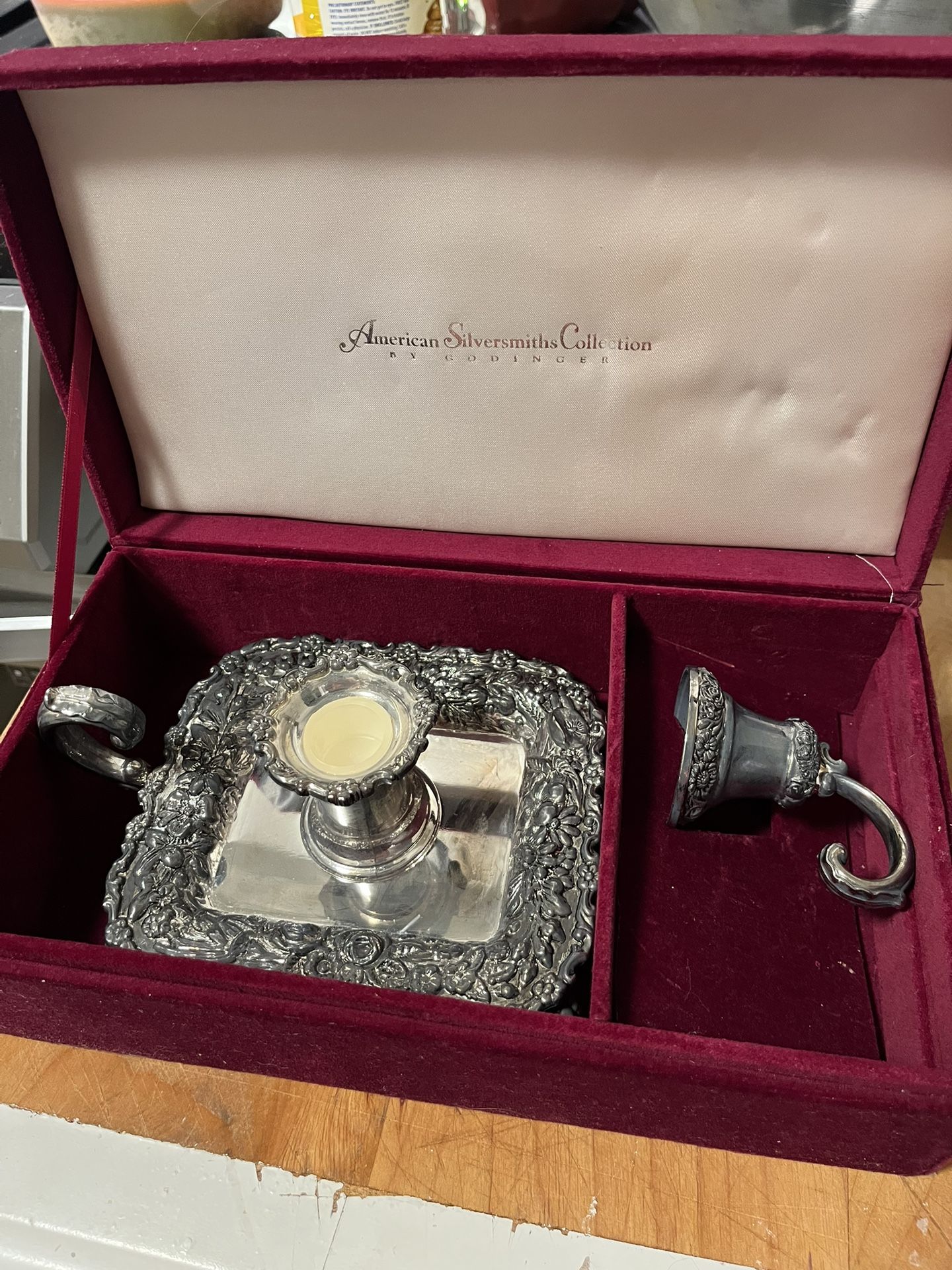 Candle Holder And Candle Sniffer