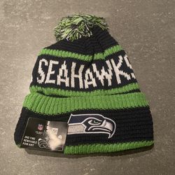 PRICE IS FIRM Brand new Seattle Seahawks beanie