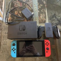 Used Nintendo Switch Red Blue 