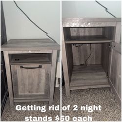 Two nightstands