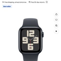 Apple Watch SE (2nd Gen) [GPS 40mm] Smartwatch Midnight - S/M