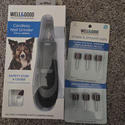 Dog or Cat Cordless Nail Grinder 