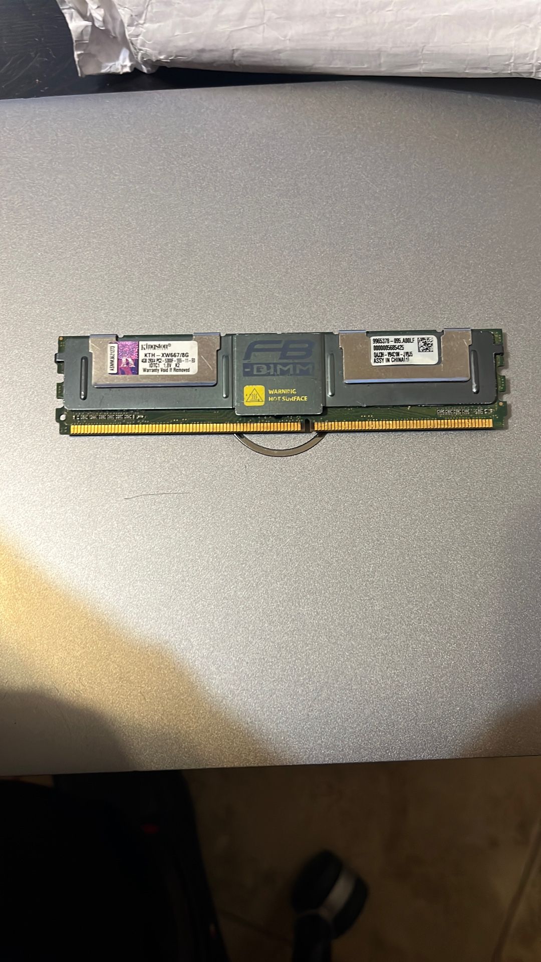 Kingston 4GB 2Rx4 PC2-5400F-555-11 ECC DIMM RAM