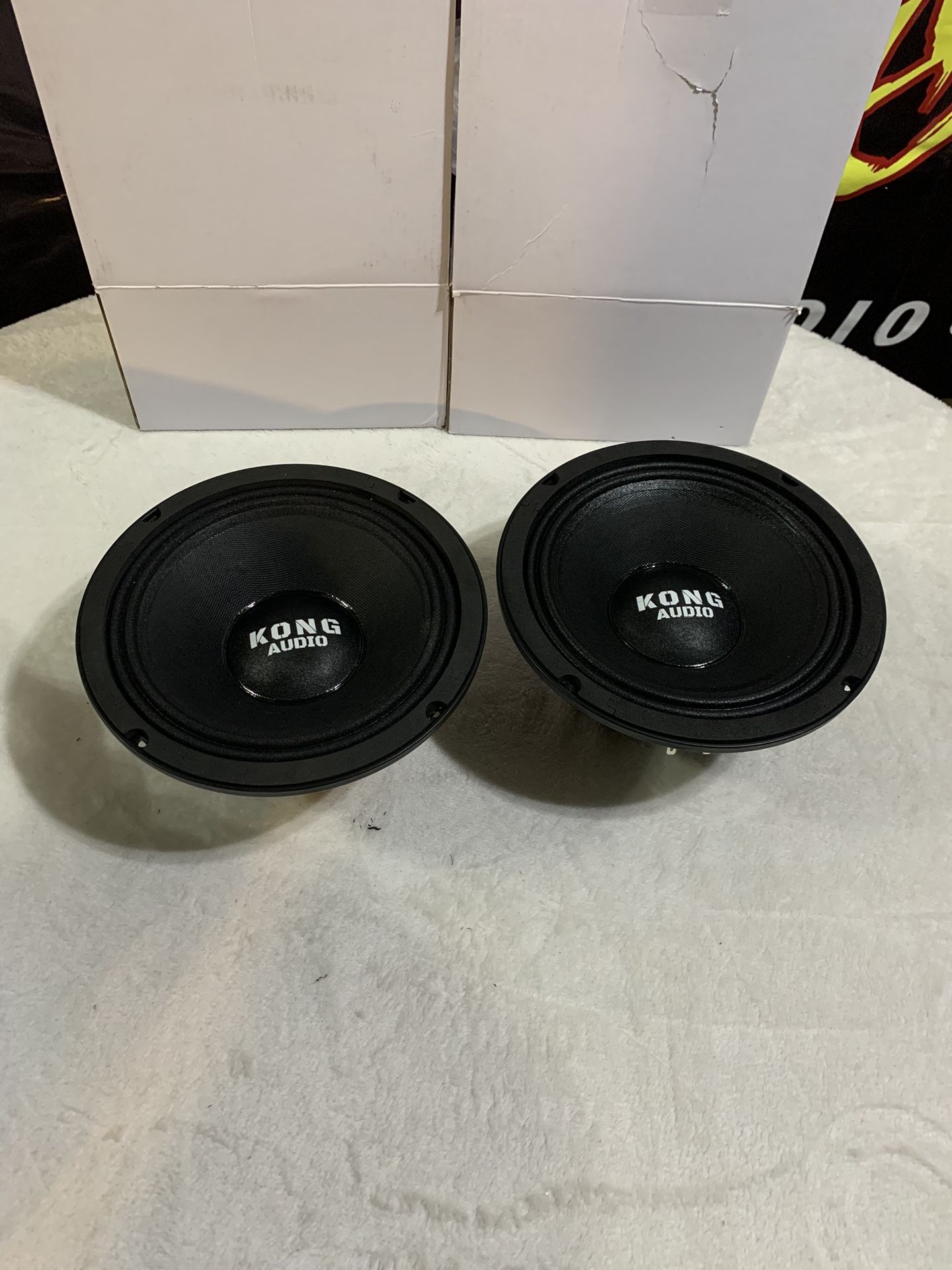 Brand New Pair 8” Kong Audio Neodymium Midrange Speakers   $150 Per Pair 