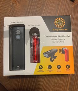 New Bike light combo 850lumens rechargeable