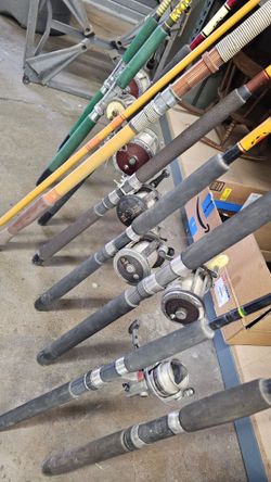 Rods and Reels.