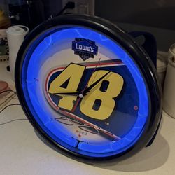 Neon Clock