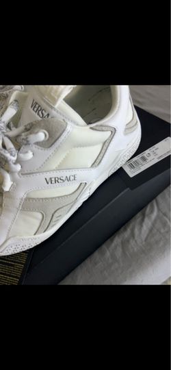 White concrete versaces