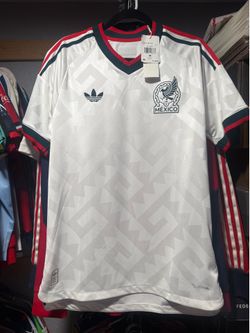 Mexico white version jugador player version Blanca away visita mundial Jersey ORIGINAL