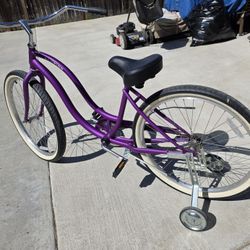 Schwinn Beach Cruiser 26 Inch Matte Purple