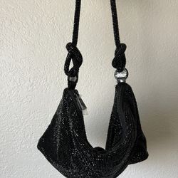 Black Rhinestone Purse From Express 