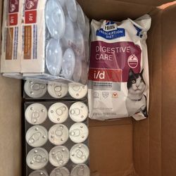 Hill's Prescription Diet i/d Digestive Care with Chicken Dry And Wet Cat Food 