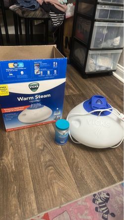 Vicks warm steam and bath crystals