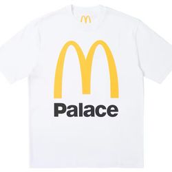 Palace x McDonald’s White Shirt Size L 