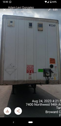 2016 Wabash 53 Foot Dry Trailer 