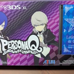 Nintendo 3DS XL Console Persona Q Edition UNOPENED