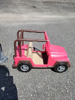 OG Our Generation Jeep And Camper Trailer With Hitch