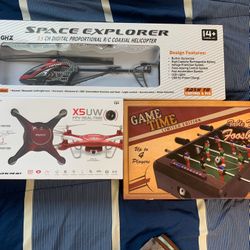 R/C Vehicles and Tabletop Game