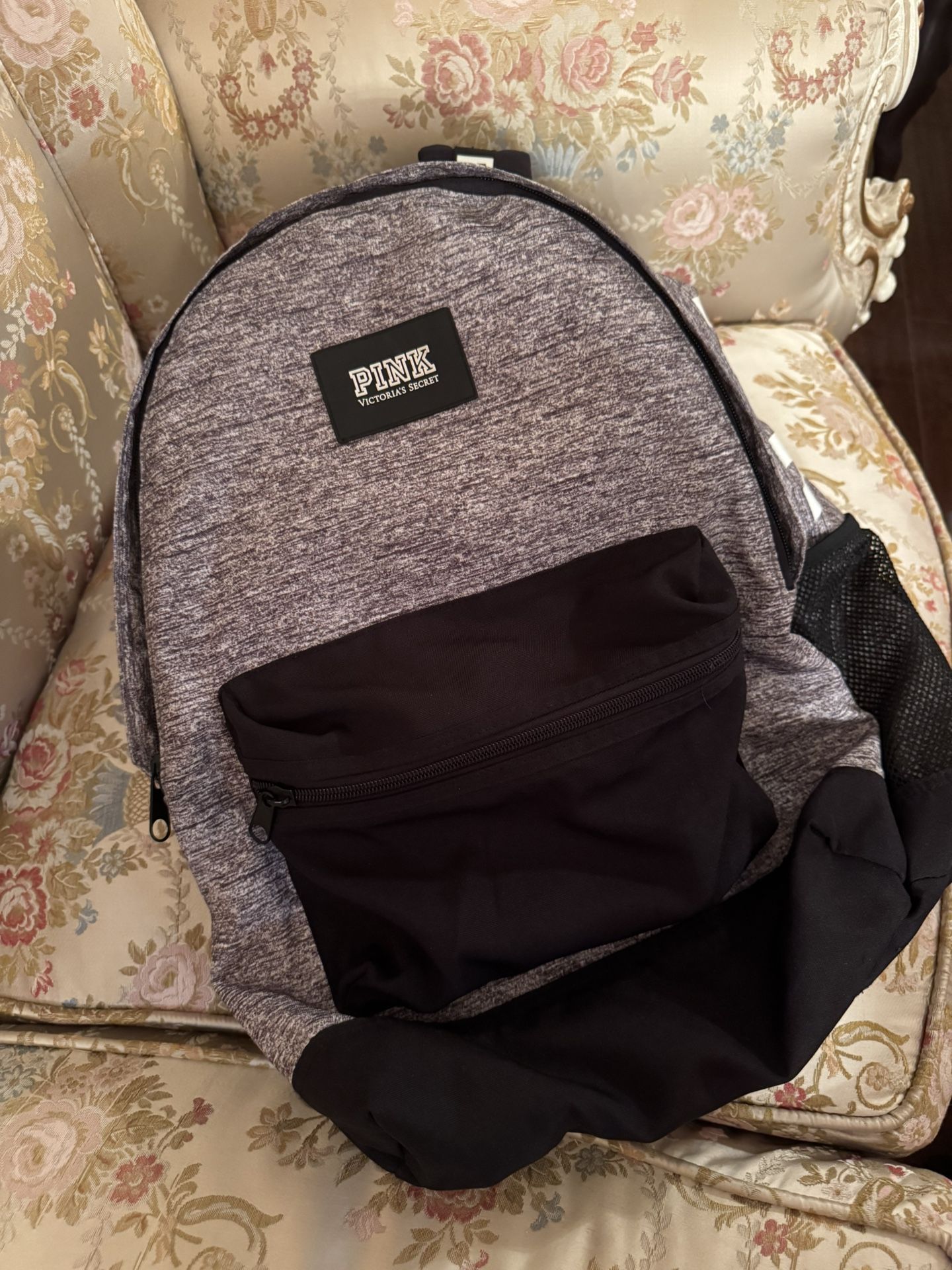 Victoria’s Secret Pink Backpack Gray/ Black