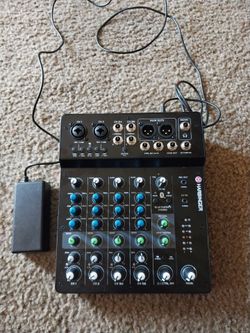 Harbinger lv8 Audio Mixer with Bluetooth