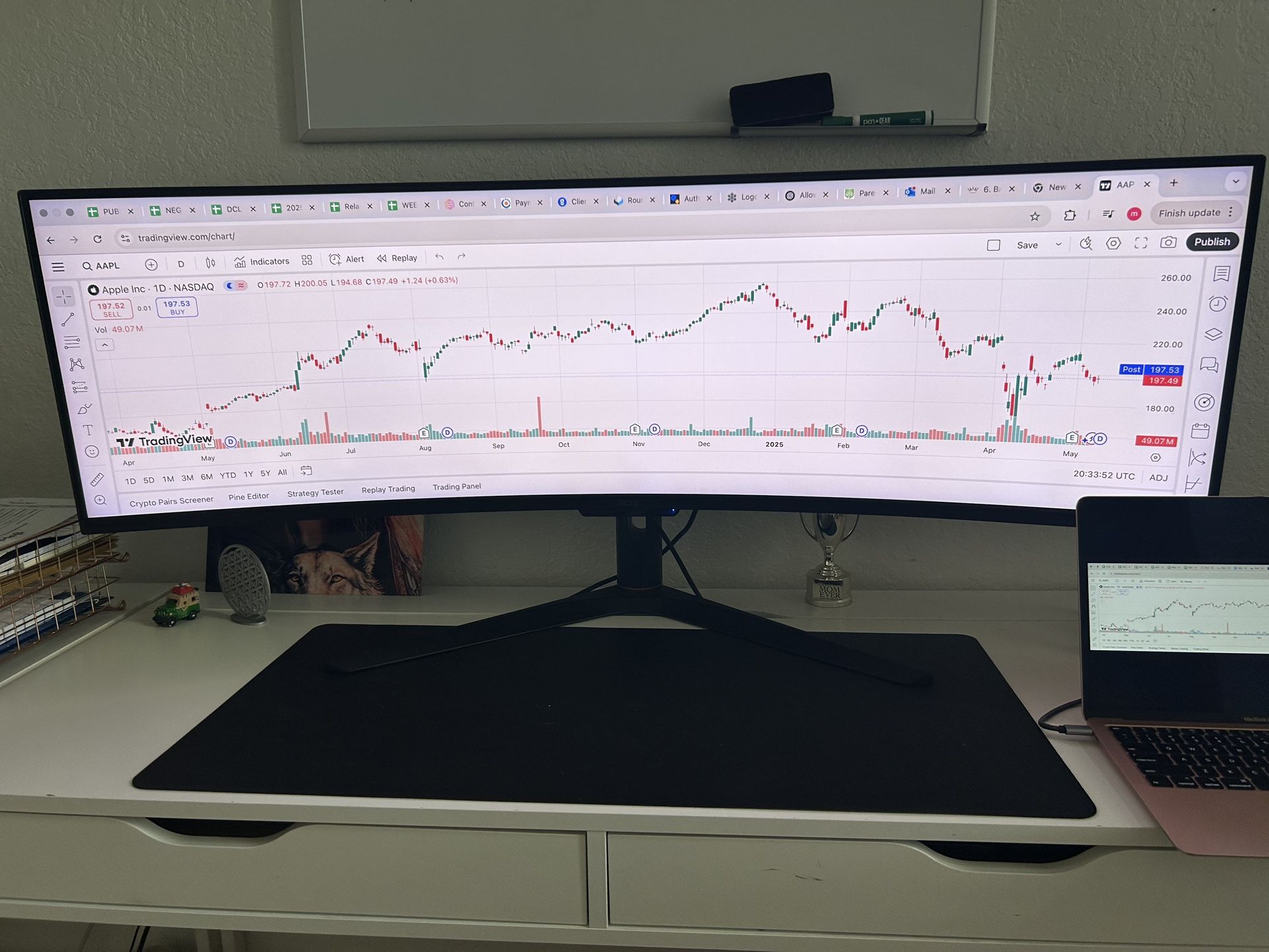 Gaming Monitor Screen, Chair and Desk Bundle