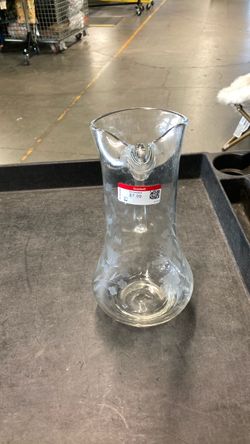 Glass pitcher