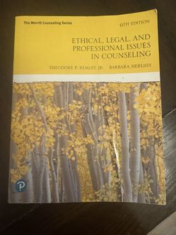 Ethics Counseling Book