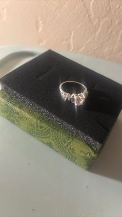 Diamond heart shape size 6