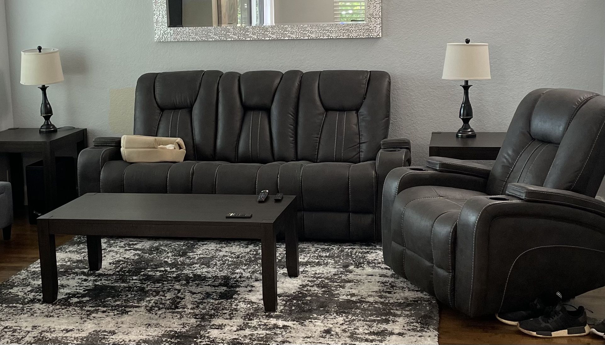 Reclining Couch And Chair Great Condition