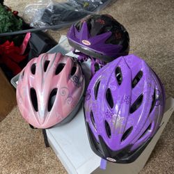 3 Bike Helmets All For 15!
