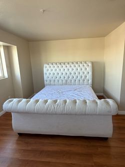 California king bed with mattress living spaces