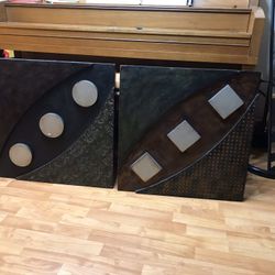 Paintings made of wood