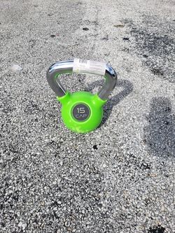 CAP Kettle Ball 15lbs Lifting Exercise BRAND NEW