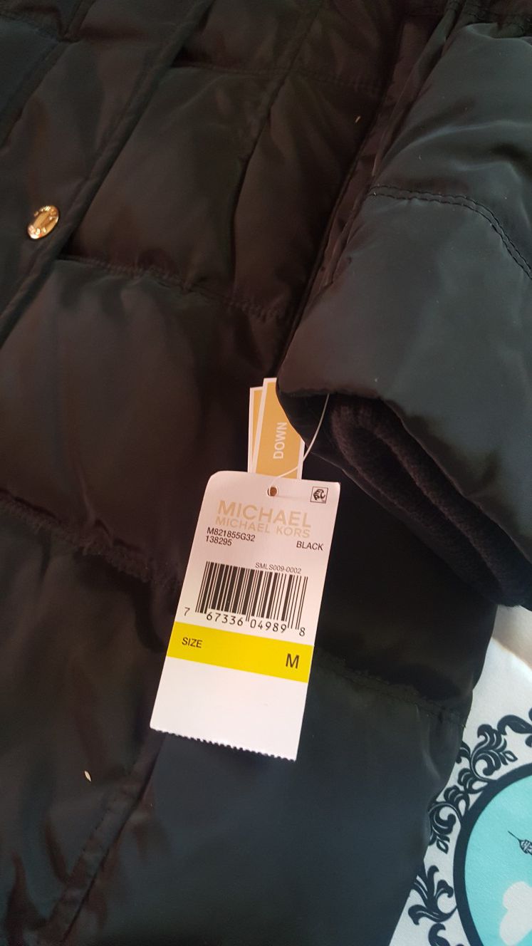 New! Mk jacket size m