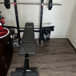Bench Press And Weights 